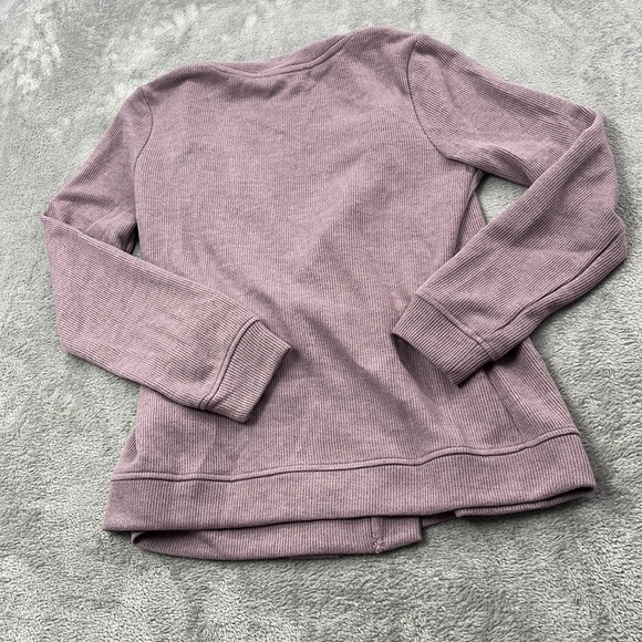 NEW Brea Canyon M Purple Asymmetrical Jordyn Wrap Cardigan Sweater - Picture 8 of 9